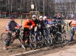 Велосипедисты школы готовятся к конкурсу "Безопасное колесо"